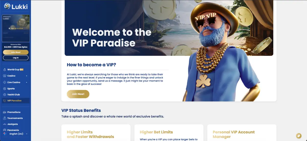Lukki VIP Paradise